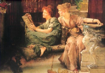 Sir Lawrence Alma Tadema Painting - Comparisons Romantic Sir Lawrence Alma Tadema